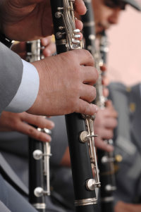Clarinet keys and body