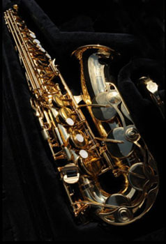 A selection of woodwind instruments